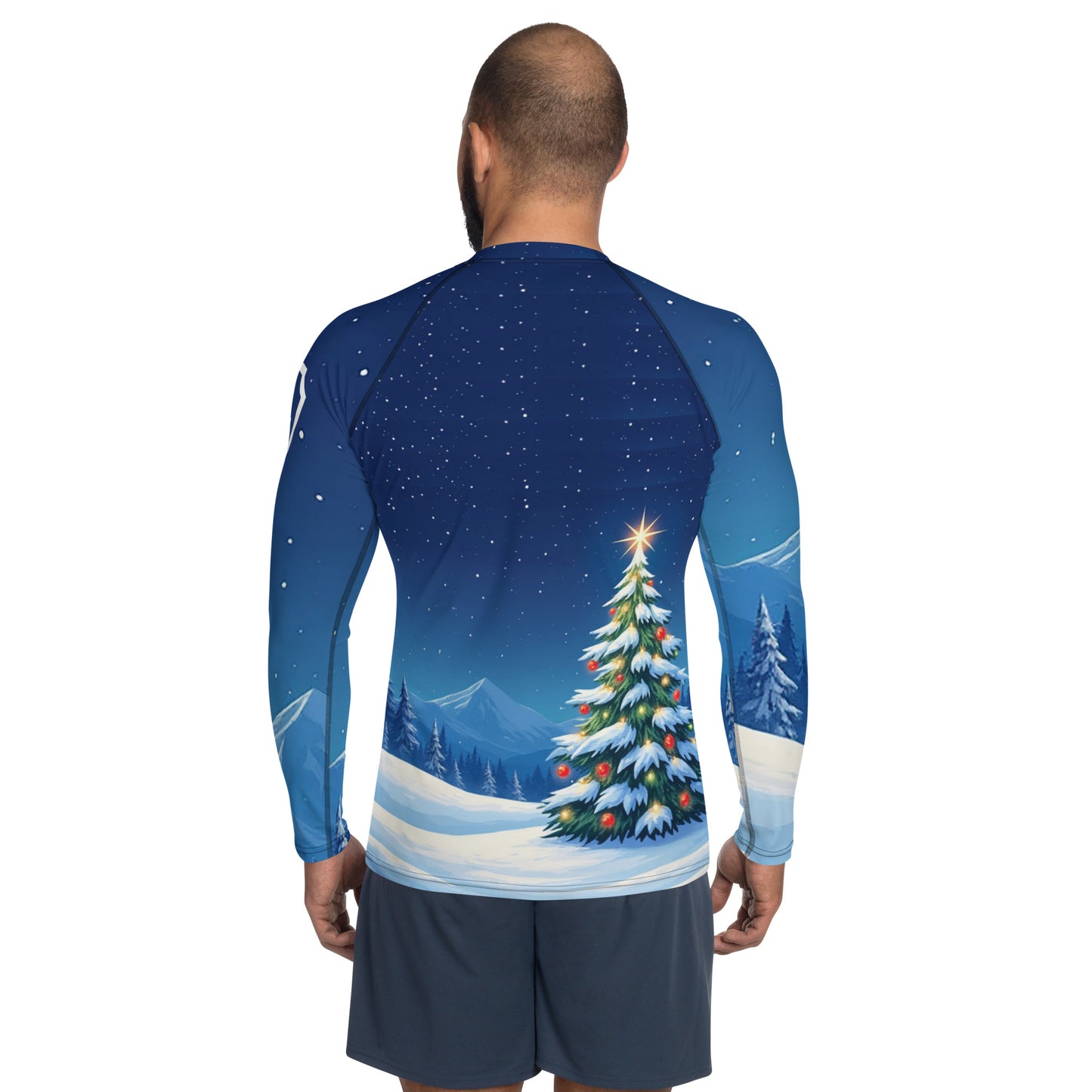 JiuJitsu Santa Clause Men's Rash Guard
