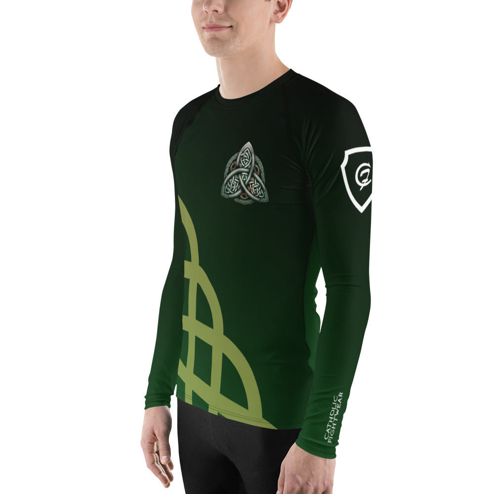 Memento Mori Celtic Cross - Adult BJJ Rash Guard