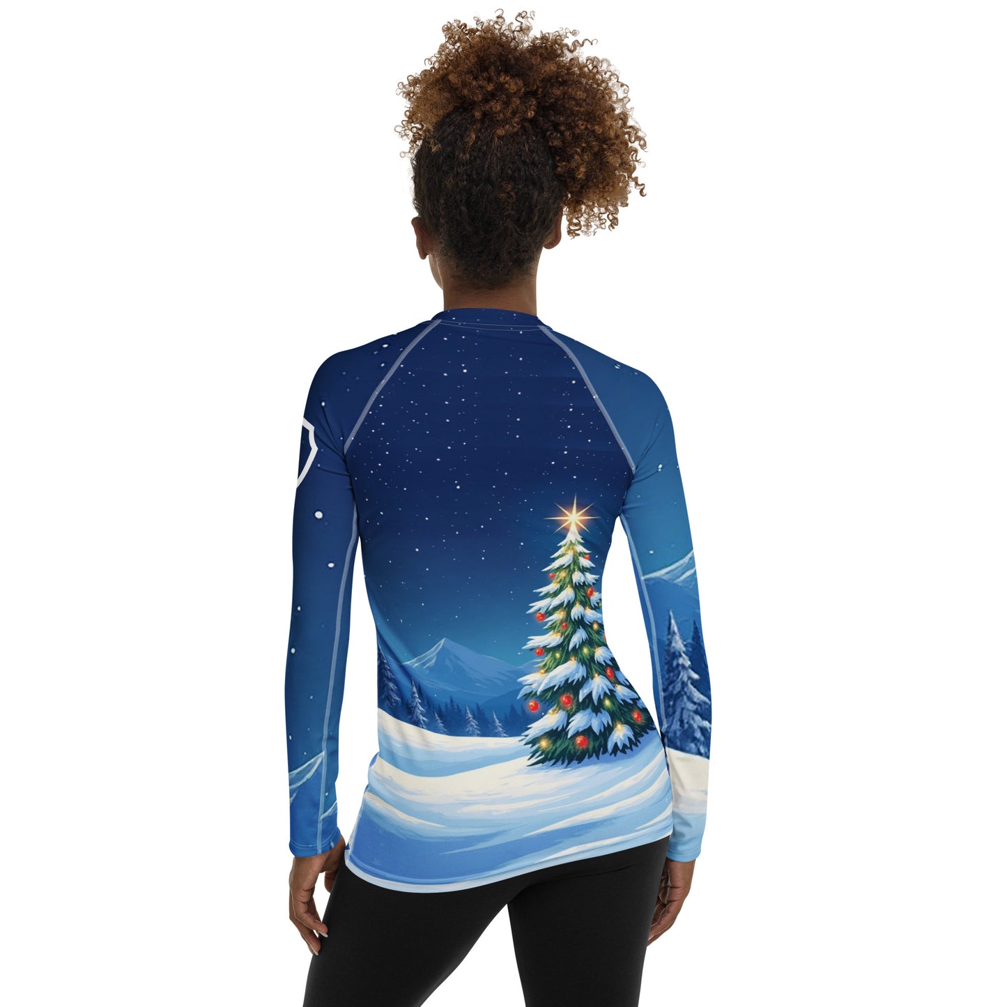 JiuJitsu Santa Clause Women's Rash Guard
