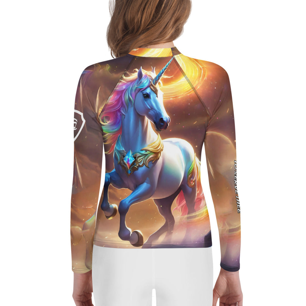 Unicorn Youth Rash Guard