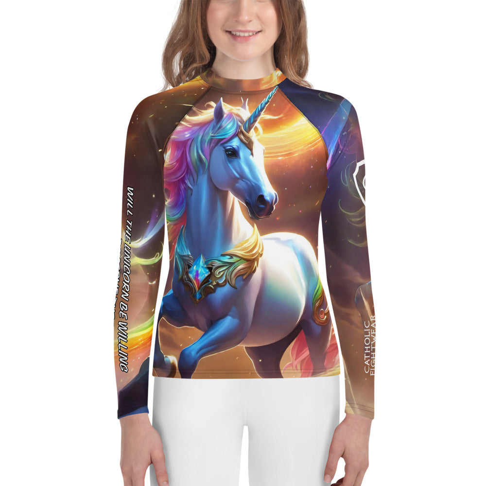 Unicorn Youth Rash Guard