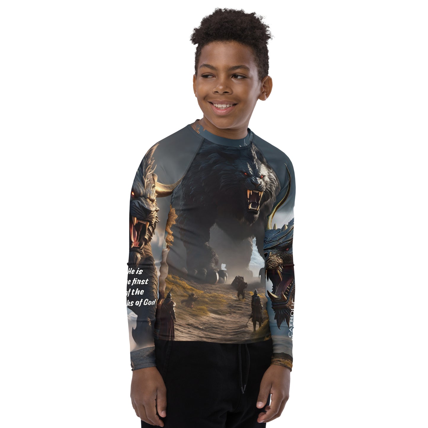 Behemoth Youth Rash Guard