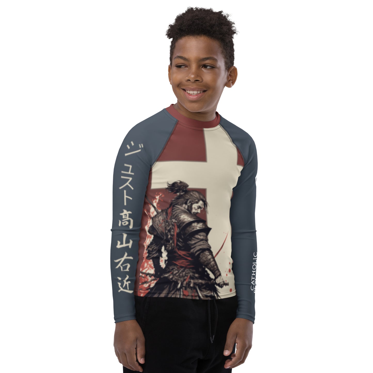 Blessed Justo Ukon Takayama - Youth BJJ Rash Guard