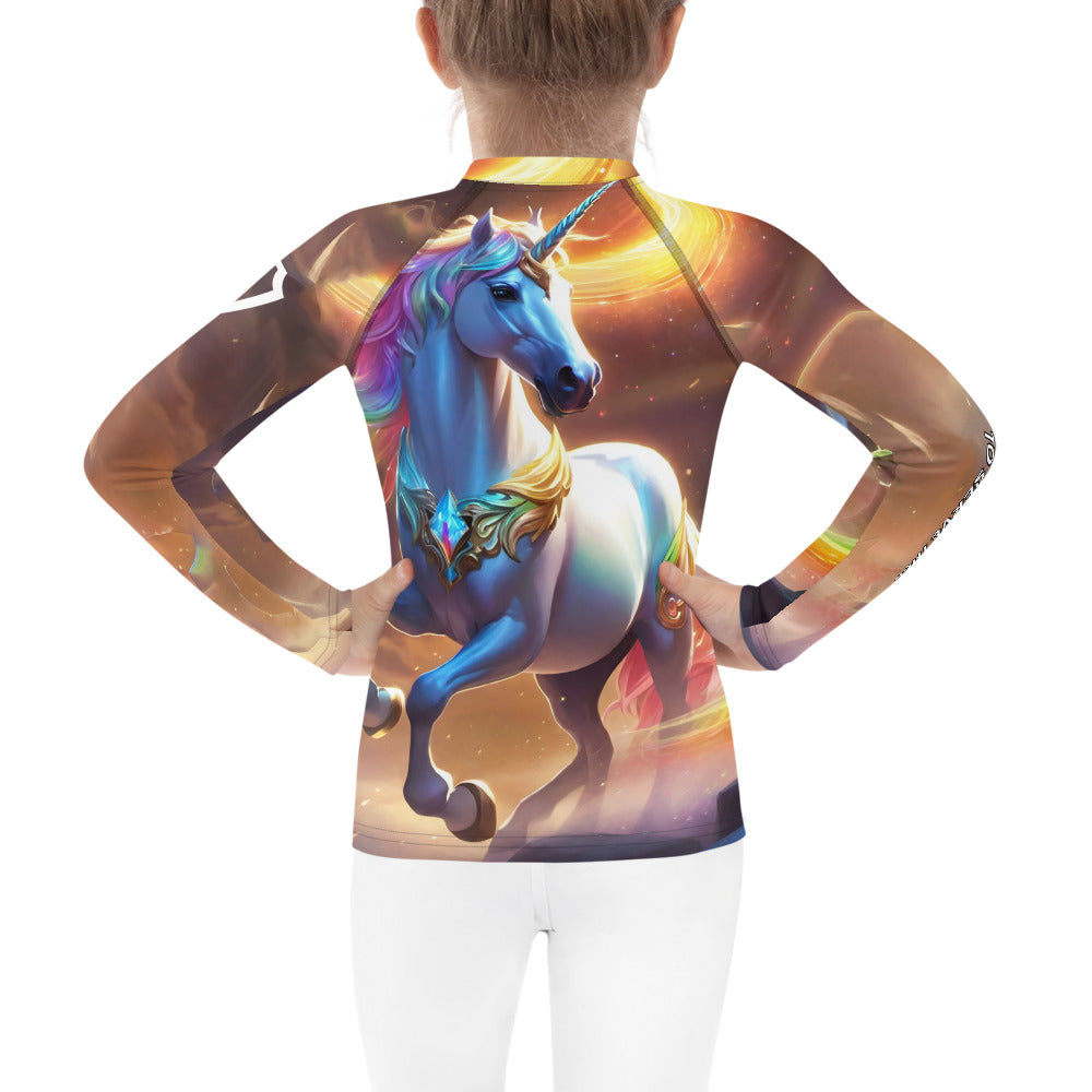 Unicorn Kids Rash Guard