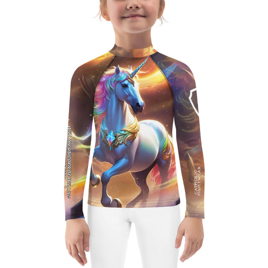 Unicorn Kids Rash Guard