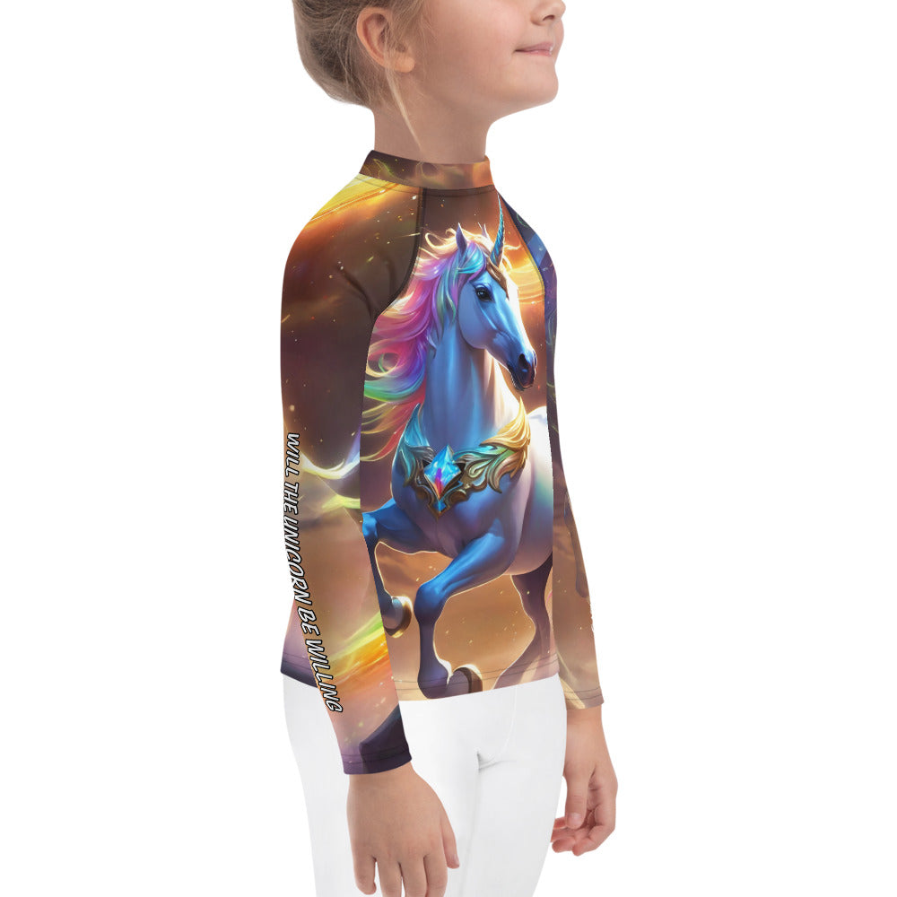 Unicorn Kids Rash Guard