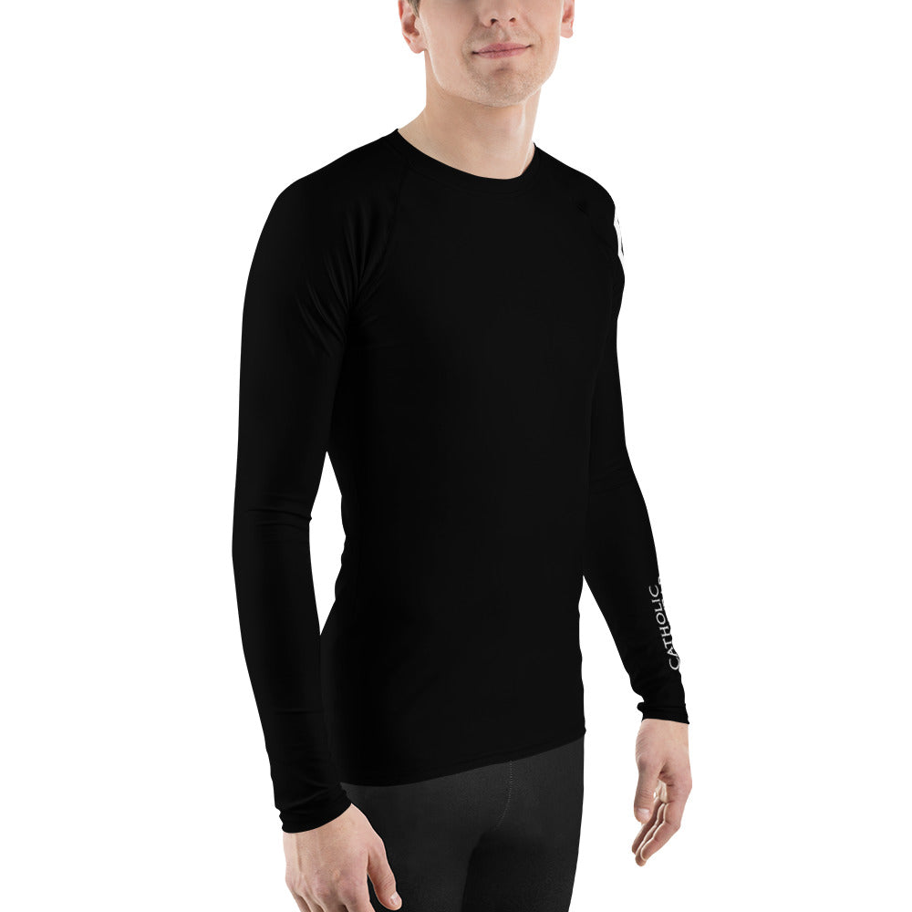 Catholic Rash Guards Catholic Fightwear Men's Rash Guard