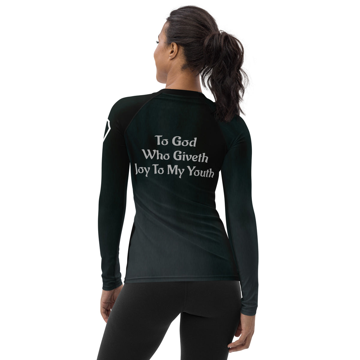 Catholic Rash Guards To The Altar of God - Women's Rash Guard – Catholic Fightwear