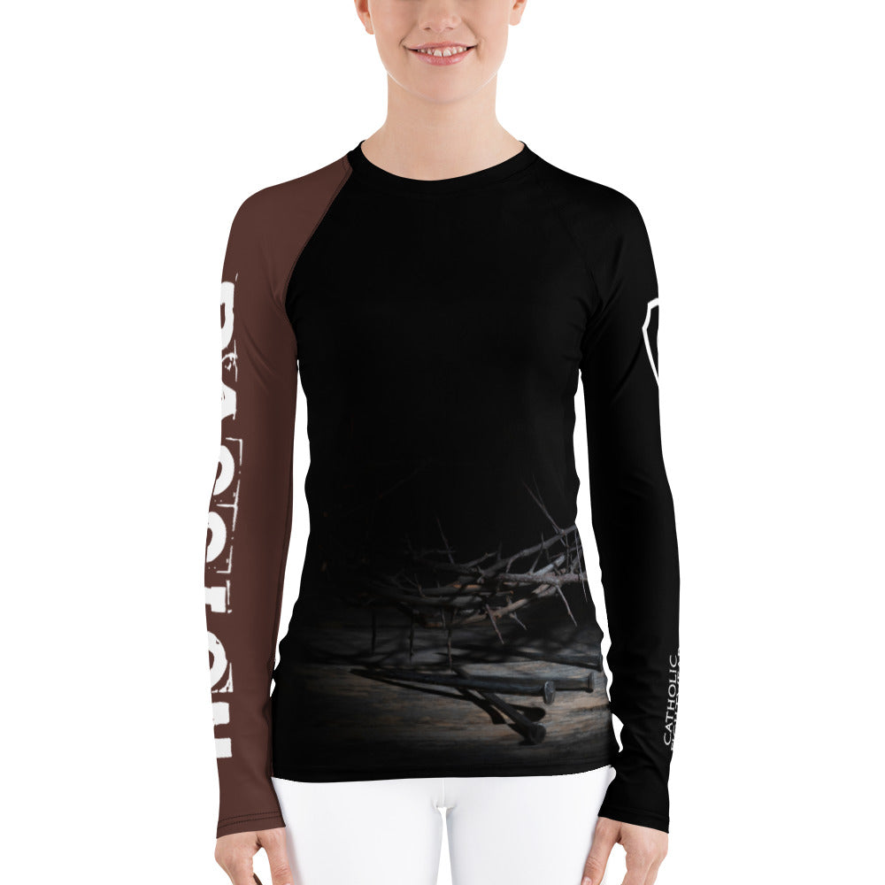 Catholic Rash Guards Women's Ranked Rash Guards – Catholic Fightwear