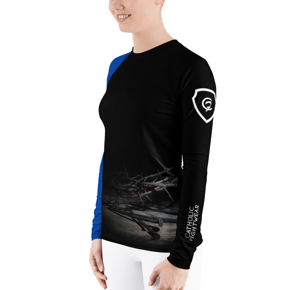 Blue Belt - Passion - Women's BJJ Rash Guard