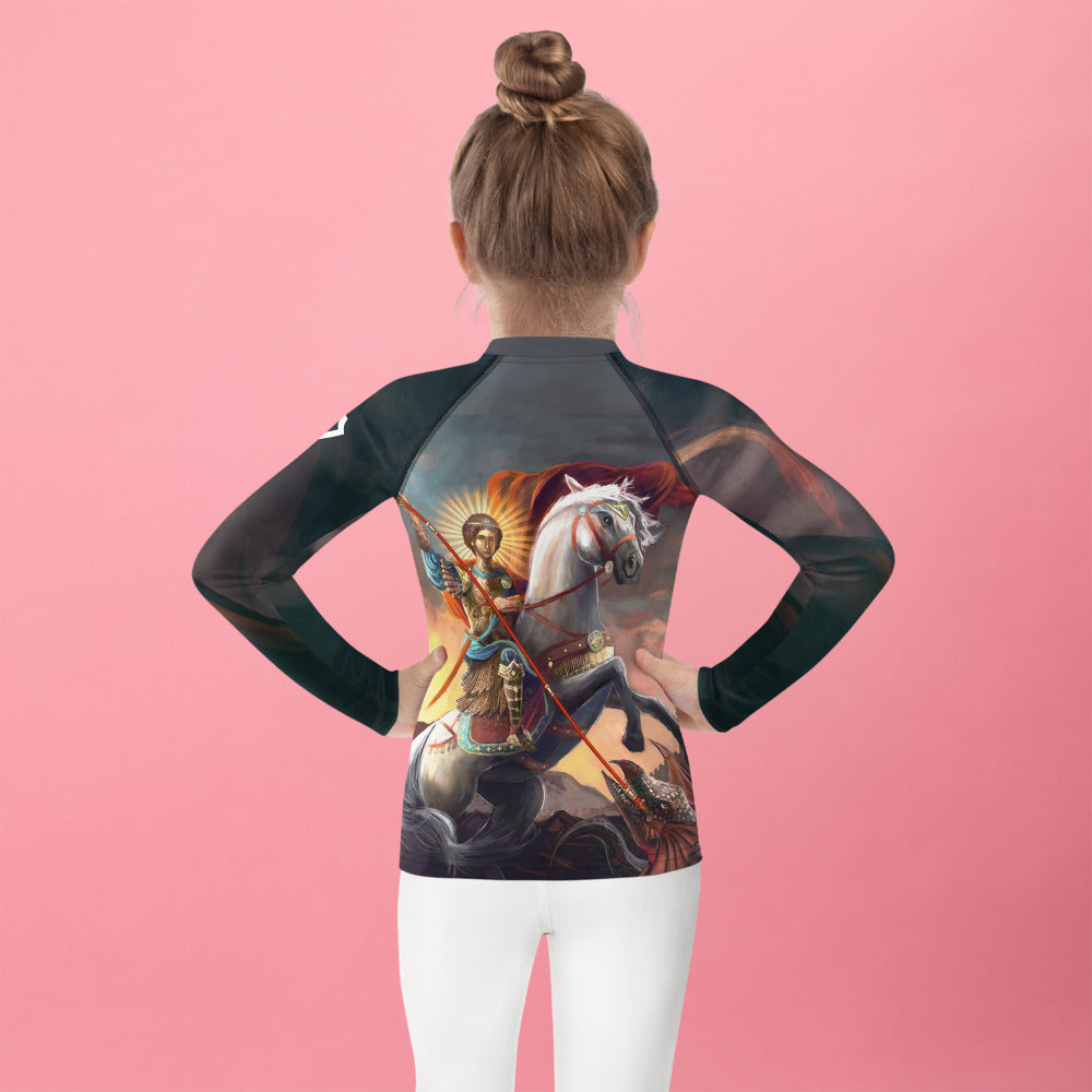 St George and the Dragon Kids BJJ Rash Guard