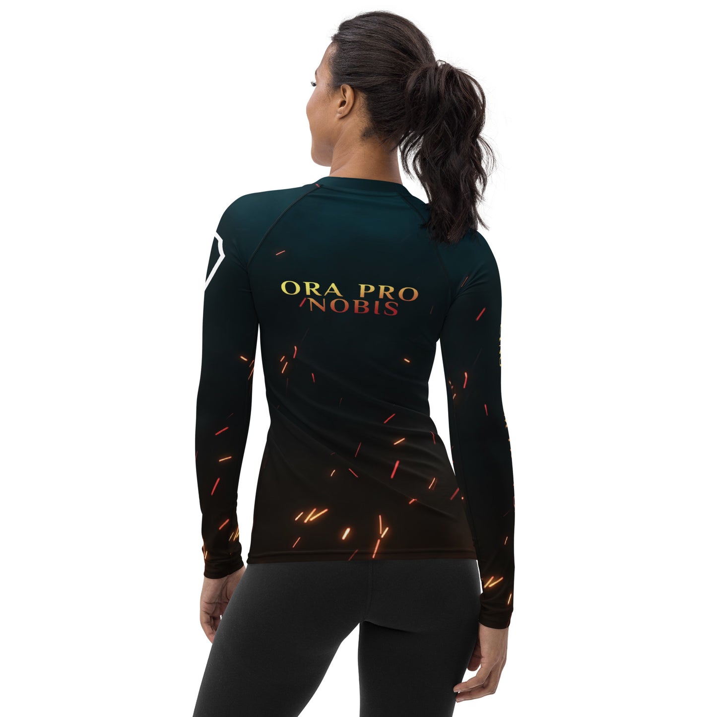 St Sebastian Women's BJJ Rash Guard